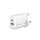 MediaRange Ladegerät 25W 2-Port 1x USB-A1x USB-C UK, weiß