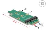 DELOCK SATA Konverter mSATA -> 59pin M.2 NGFF Key B+M St