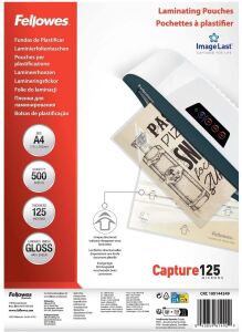 Fellowes Laminierfolie Admire A4 125Mikron 500er Pack