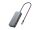 Conceptronic ABBY24G USB-C-auf-Dual-Port-Gigabit-Netzwerkadapter mit 2-Port-USB-Hub