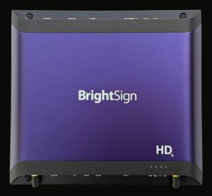 BrightSign HD1026 Digitaler Mediaplayer Schwarz 4K Ultra HD 3840 x 2160 Pixel WLAN