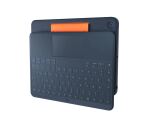 Logitech 920-010361 Tastatur für Mobilgeräte QWERTZ Deutsch Smart Connector Blau