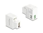 DELOCK Keystone Modul mit USB-A Ladebuchse 5W weiß