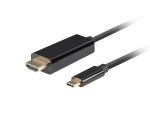 Lanberg CA-CMHD-10CU-0010-BK Videokabel-Adapter 1 m USB...