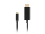 Lanberg CA-CMHD-10CU-0010-BK Videokabel-Adapter 1 m USB...