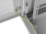Lanberg WF01-6412-23S Rack 12U Wandmontiertes Regal Grau