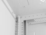 Lanberg WF01-6412-23S Rack 12U Wandmontiertes Regal Grau