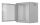 Lanberg WF01-6412-23S Rack 12U Wandmontiertes Regal Grau