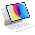 inateck KB09119-10 white iPad-Tastatur mit Trackpad QWERTZ
