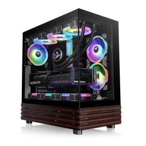 Thermaltake View 270 Plus WS ARGB Midi Tower Schwarz