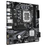 GIGABYTE B760M H V2 Mainboard - Unterstützt Intel Core Prozessoren der 14. Generation, digitales 5+1+1-Phasen-VRM, bis zu 8000MHz DDR5 (O.C.), 1xPCIe 4.0 M.2, 1GbE LAN, USB 3.2 Gen1