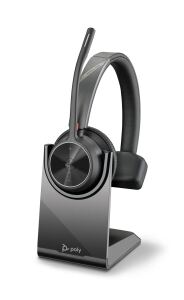 HP Poly Voyager 4310 Headset +BT700 Dongle +Ladestation, für Microsoft Teams zertifiziert