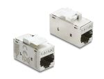 DELOCK Keystone Modul Kupplung RJ45 BU < BU Cat.6A...