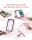 Inateck KB04122 27,9 cm (11") Folio Pink