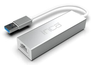 Inca IUSB-03TX Schnittstellen-Hub USB 2.0 Type-A Silber