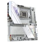 GIGABYTE X870 AORUS TACHYON ICE Mainboard – Unterstützt AMD Ryzen 9000 CPUs, digitale 18+2+2 Phasen VRM, bis zu 9600 MHz DDR5 (OC), 1 x PCIe 5.0 + 2 x PCIe 4.0, Wi-Fi 7, 5 GbE LAN, USB 4