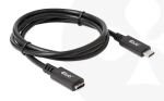 CLUB3D USB Gen1 Type-C Extension Cable 5Gbps 60W(20V/3A) 4K60Hz M/F 1m/3.28ft