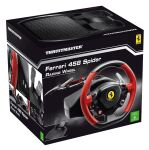 Thrustmaster Ferrari 458 Spider Schwarz, Rot USB Lenkrad + Pedale Xbox One