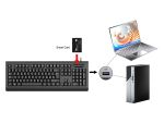 Conceptronic KAYNE01IT USB-Tastatur mit Smart-ID-Kartenleser, italienisches Layout