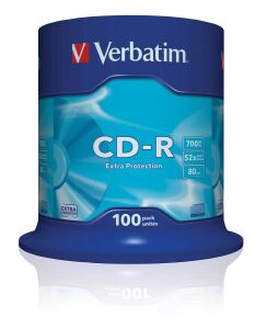 Verbatim CD-R Extra Protection 700 MB 52x 100 Stück(e)