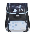 Herlitz Loop Plus Cyber Soccer Schulranzen-Set Junge Polyester Blau, Dunkelblau