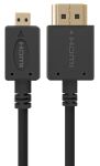 Gembird 4.5m HDMI-M/micro HDMI-M HDMI-Kabel 4,5 m HDMI Typ A (Standard) HDMI Typ D (Mikrofon) Schwarz