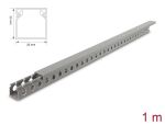 DELOCK Verdrahtungskanal 20 x 20 mm - Länge 1 m grau