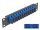 DELOCK 10" LWL Patchpanel 12 Port SC Duplex blau 1HE schwarz
