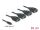 DELOCK Adapter USB Type-C zu 4 x Seriell RS-232 DB9 mit 15kV
