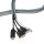 LogiLink KAB0071 Kabelmuffe Grau