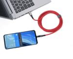 TROIKA CBL20/RD USB Kabel 2 m USB C USB C/Lightning 100 W Rot