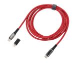 TROIKA CBL20/RD USB Kabel 2 m USB C USB C/Lightning 100 W Rot