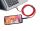 TROIKA CBL20/RD USB Kabel 2 m USB C USB C/Lightning 100 W Rot