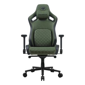 COUGAR DEFENSOR S ARMY GREEN F Universal-Gamingstuhl Gepolsterter Sitz Grün