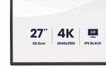 iiyama PROGRAPHIC HB2701UHSNP-B1 Computerbildschirm 68,6 cm (27") 3840 x 2160 Pixel 4K Ultra HD LCD Schwarz