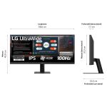 LG UltraWide 29U511A-B, 29" UWFHD IPS Display schwarz