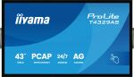 iiyama T4329AS-B1AG Computerbildschirm 108 cm (42.5") 3840 x 2160 Pixel 4K Ultra HD LED Touchscreen Schwarz