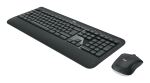 Logitech 920-008684 Tastatur Maus enthalten Universal RF Wireless QWERTY UK Englisch Schwarz