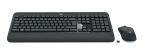 Logitech 920-008684 Tastatur Maus enthalten Universal RF Wireless QWERTY UK Englisch Schwarz