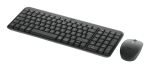 Logitech MK250 Tastatur Maus enthalten Universal RF Wireless + Bluetooth QWERTZ Deutsch Graphit