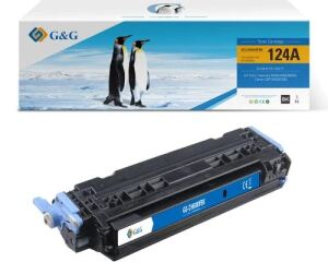 G&G Kompatibel mit HP 124A / Q6000A / Canon 707BK Toner Schwarz - Marke: