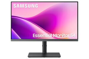 Samsung Essential Monitor S4 S43UF, 24" FullHD IPS Display schwarz