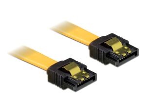 Delock SATA 3 Gb/s Kabel 10 cm gelb