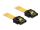 Delock SATA 3 Gb/s Kabel 10 cm gelb