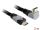 DELOCK HDMI Kabel Ethernet A -> A St/St 3.00m 90° oben 4K