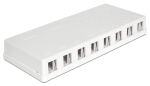 DELOCK Keystone Leergehäuse 8-Port