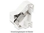 DeLOCK 86232 Montage-Kit Weiß