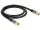 DeLOCK 88922 Koaxialkabel RG-6/U 1 m IEC Schwarz