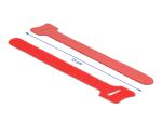 DELOCK Kabelbinder Klettverschluss 150mm 10Stk rot