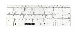 Baaske Medical 2010673 Tastatur Medizinisch USB QWERTZ Deutsch Weiß